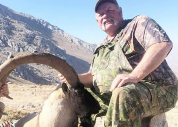 ABD’den Kahraman Maraş’a geldi, 9 yaşındaki yaban keçisini okla öldürdü