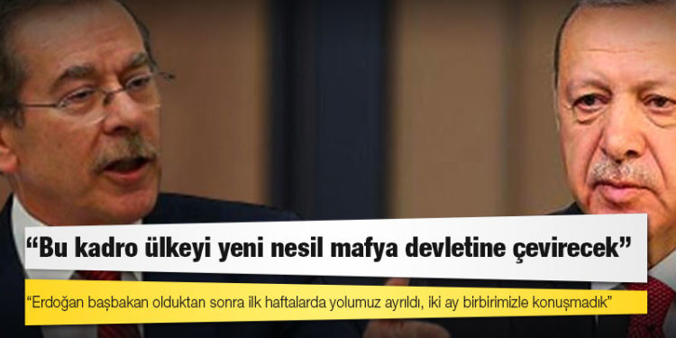 AKP kurucularından Abdüllatif Şener: Erdoğan başbakan olduktan sonra ilk haftalarda yolumuz ayrıldı, iki ay birbirimizle konuşmadık