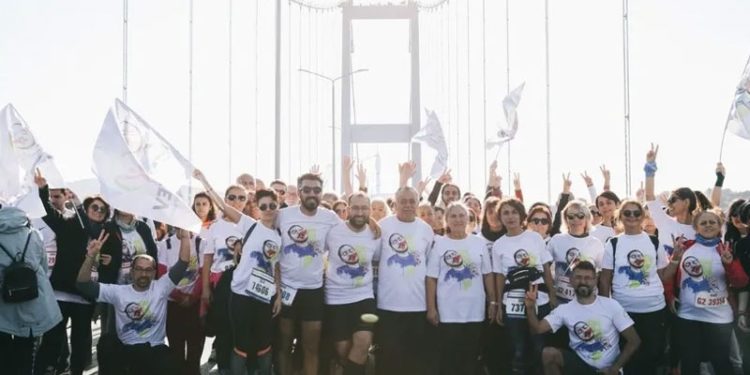 ALİKEV'in İstanbul Maratonu'nda kampanya açmasına engel