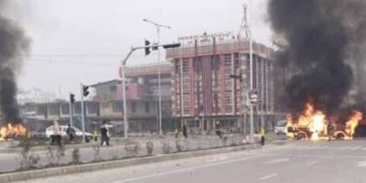 Afganistan'ın en büyük askeri hastanesine bombalı saldırı