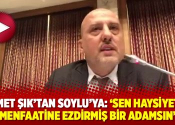 Ahmet Şık&rsquo;tan Soylu&rsquo;ya: &lsquo;Sen haysiyetini menfaatine ezdirmiş bir adamsın&rsquo;