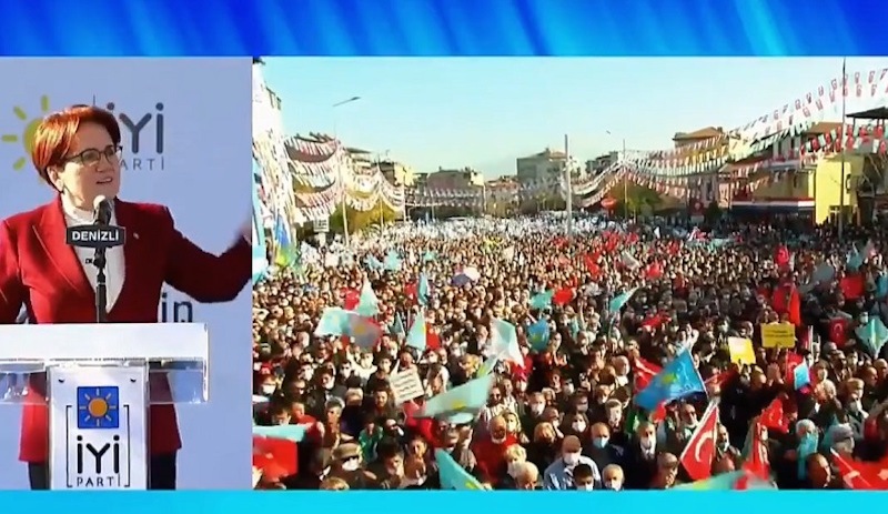 Akşener meydanlara indi