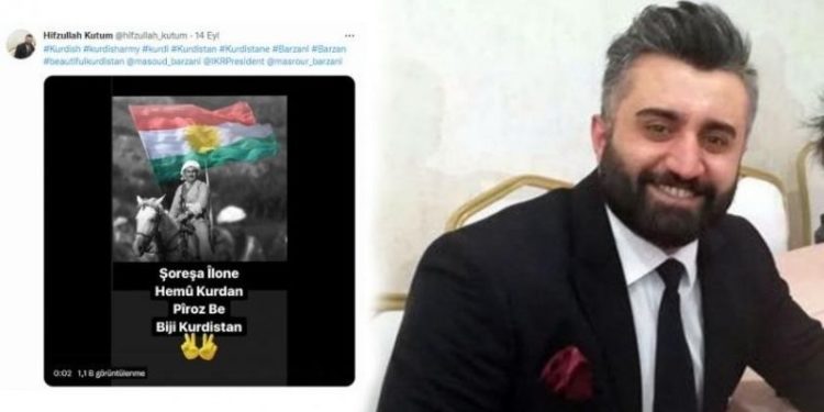 Akademisyen Hifzullah Kutum 'Yaşasın Kürdistan' dediği için tutuklandı