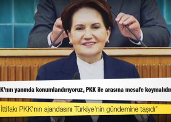 Akşener: Cumhur İttifakı PKK'nın ajandasını Türkiye'nin gündemine taşıdı; Türk'le Kürt'ün karşı karşıya getirilmesine paydaş olmayacağız