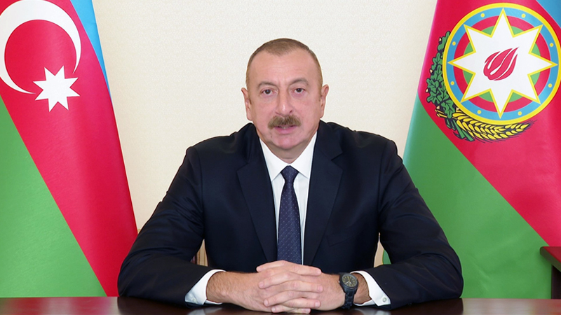 Aliyev: Barış anlaşması üzerinde çalışmaya başlamamız için Ermenistan’a bir dizi teklifte bulunduk