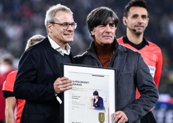 Almanya Milli Takımı, Joachim Löw'e veda etti