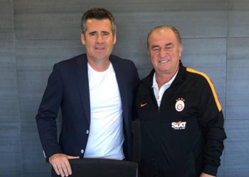 Altınordu teknik direktörü Hüseyin Eroğlu, Fatih Terim'le bir araya geldi