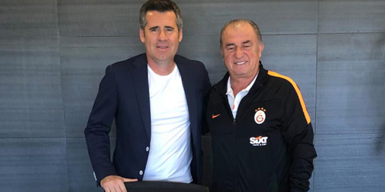 Altınordu teknik direktörü Hüseyin Eroğlu, Fatih Terim'le bir araya geldi