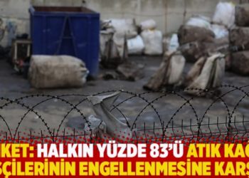Anket: Halkın yüzde 83'ü atık kağıt işçilerinin engellenmesine karşı