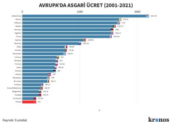 Avrupa’da asgari ücret son 20 yılda nasıl değişti? Türkiye’de durum ne?
