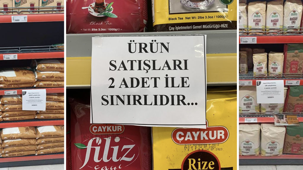 Ayçiçek yağı, un ve şekerden sonra çaya da kota geldi: ‘İki paketle sınırlandırdı’