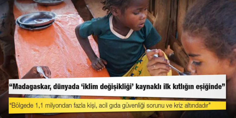 BM: Madagaskar, dünyada "iklim değişikliği" kaynaklı ilk kıtlığın eşiğinde