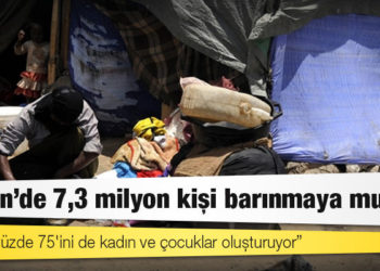 BM: Yemen'de 7,3 milyon kişi barınmaya muhtaç