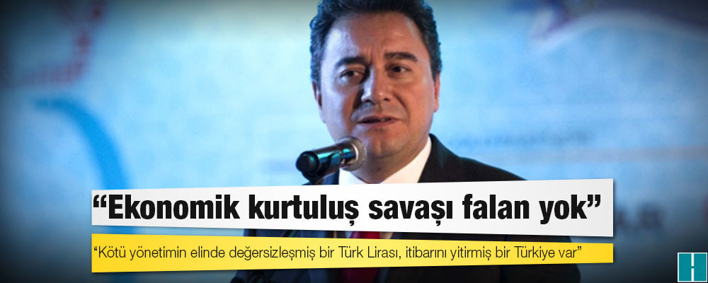 Babacan: Ekonomik kurtuluş savaşı falan yok