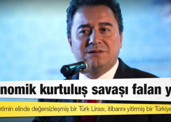 Babacan: Ekonomik kurtuluş savaşı falan yok