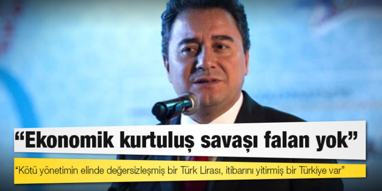 Babacan: Ekonomik kurtuluş savaşı falan yok