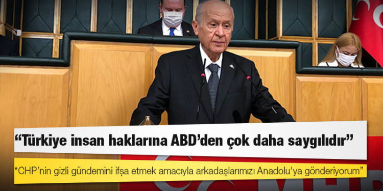 Bahçeli: CHP’nin gizli gündemini ifşa etmek amacıyla arkadaşlarımızı Anadolu'ya gönderiyorum