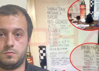 Başak Cengiz&rsquo;i kılı&ccedil;la &ouml;ld&uuml;ren Can G&ouml;ktuğ Boz&rsquo;un evinden g&ouml;r&uuml;nt&uuml;ler