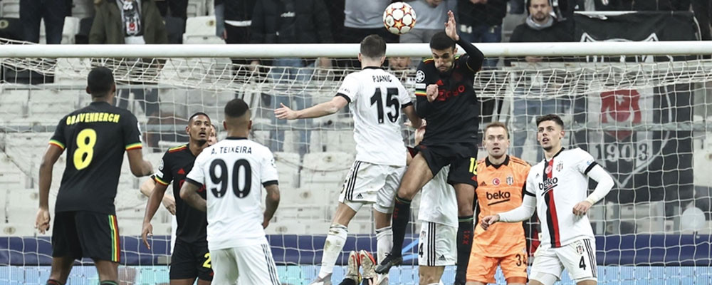 Beşiktaş, Ajax'a mağlup oldu