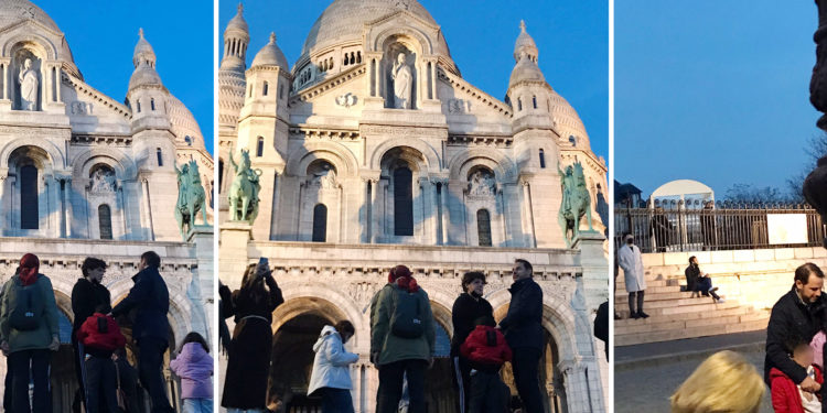 Berat Albayrak Paris’te: Kutsal Kalp Bazilikası’nda fotoğraf çektirdi