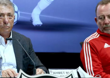Beşiktaş'ta Ahmet Nur Çebi ile Sergen Yalçın zirvesi başladı