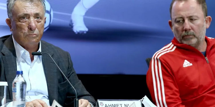 Beşiktaş'ta Ahmet Nur Çebi ile Sergen Yalçın zirvesi başladı