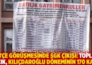 B&uuml;t&ccedil;e g&ouml;r&uuml;şmesinde SGK &ccedil;ıkışı: Toplam a&ccedil;ık, Kılı&ccedil;daroğlu d&ouml;neminin 170 katı