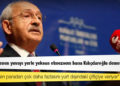 CHP lideri: Kandil denen yuvayı yerle yeksan etmezsem bana Kılıçdaroğlu demesinler