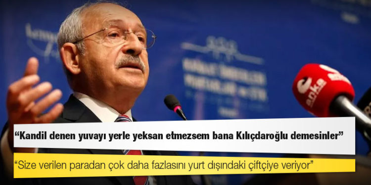 CHP lideri: Kandil denen yuvayı yerle yeksan etmezsem bana Kılıçdaroğlu demesinler