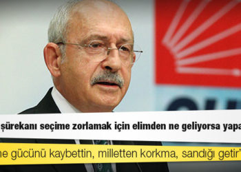 CHP lideri Kılıçdaroğlu'ndan Erdoğan'a: Yönetme gücünü kaybettin, milletten korkma, sandığı getir
