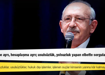 CHP'den "helalleşme" açıklaması: Helalleşme ayrı, hesaplaşma ayrı; usulsüzlük, yolsuzluk yapan elbette sorgulanacak