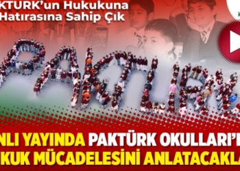 Canlı yayında PakT&uuml;rk Okulları'nın hukuk m&uuml;cadelesini anlatacaklar