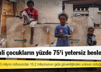 DSÖ: Yemenli çocukların yüzde 75'i yetersiz besleniyor