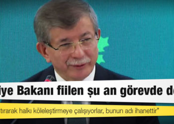 Davutoğlu: Merkez Bankası Başkanı'nın faiz indirimi sorusuna, "Mecbur kaldık" yanıtını verdiği duyumunu aldık