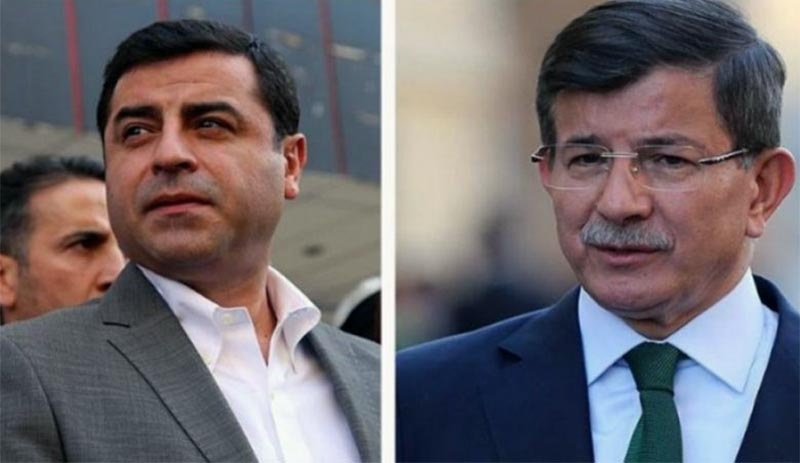 'Demirtaş'la ilgili tüm davalardan vazgeçtim' diyen Davutoğlu, 'üst sınırdan' ceza verilmesini talep etmiş