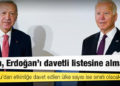 Demokrasi Zirvesi: Biden, Erdoğan’ı davetli listesine almamış