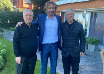 Diego Lugano'dan Aziz Yıldırım'a ziyaret