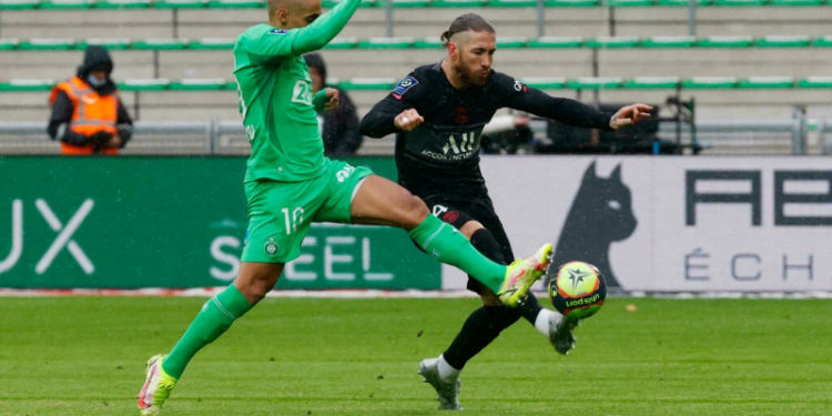 Dünyaca ünlü futbolcu Sergio Ramos, PSG formasıyla ilk maçına çıktı