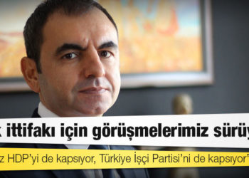 EMEP Genel Başkanı Akdeniz: Halk ittifakı için görüşmelerimiz sürüyor