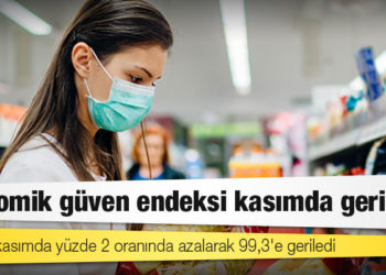 Ekonomik güven endeksi kasımda geriledi