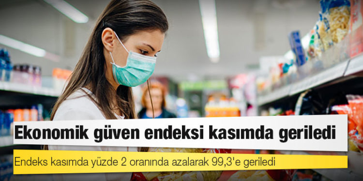Ekonomik güven endeksi kasımda geriledi