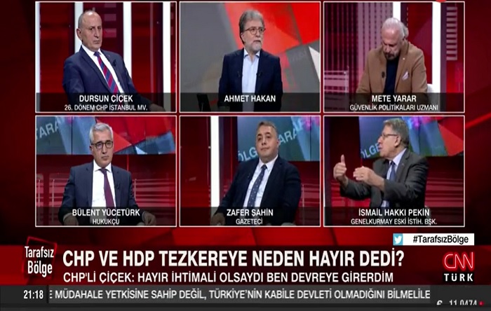 Emekli general İsmail Hakkı Pekin: ‘Tezkere geçmeseydi ne Meclis’i ne Cumhurbaşkanı’nı dinlerdim’