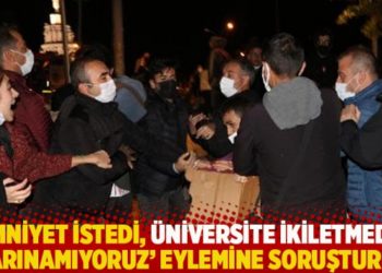 Emniyet istedi, Anadolu &Uuml;niversitesi 'Barınamıyoruz' eylemine soruşturma a&ccedil;tı