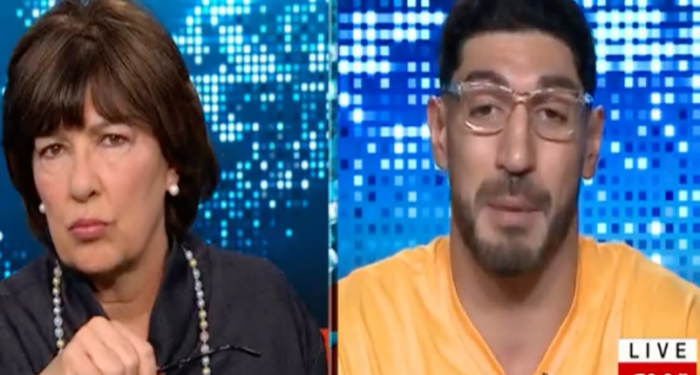 Enes Kanter, Amanpour’a konuştu: Ben sadece adalet ve özgürlükten yanayım