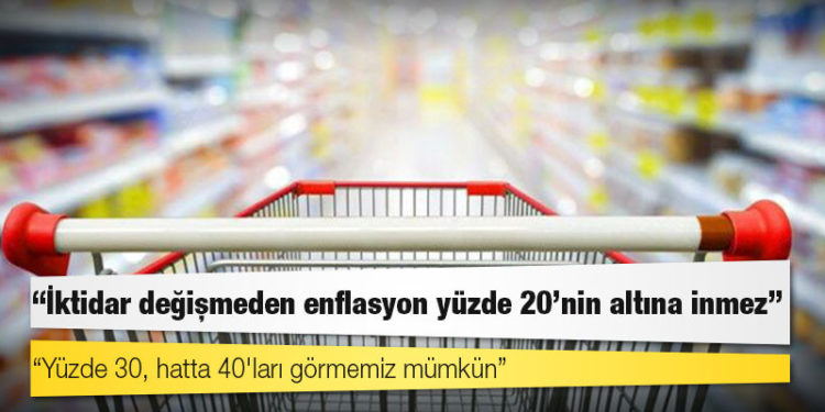 Erdal Sağlam: İktidar değişmeden enflasyon yüzde 20'nin altına inmez; yüzde 30, hatta 40'ları görmemiz mümkün