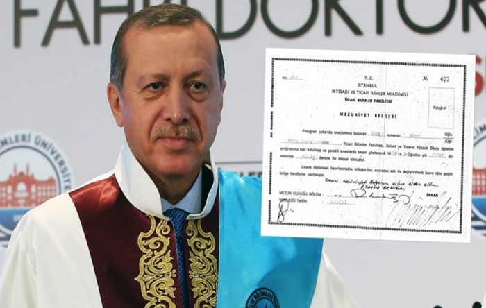 Erdoğan’ın diploma bilgilerine ilişkin dava reddedildi