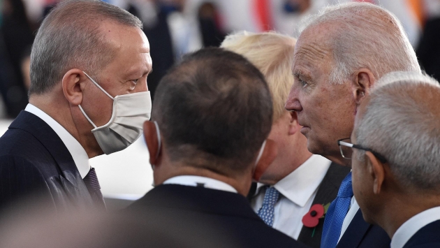 Erdoğan: Yeni F-16’lar verilmesi konusunda Biden’ı olumlu gördüm