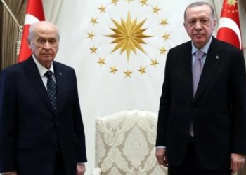 Erdoğan ile Bahçeli, 50+1 tartışması sonrası görüştü
