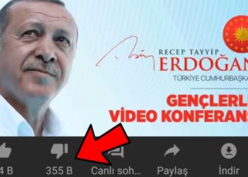 Erdoğan sevinebilir: YouTube&rsquo;da &lsquo;dislike&rsquo; kalktı