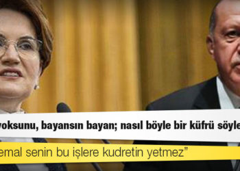 Erdoğan'dan Akşener'e: Ahlak yoksunu, bayansın bayan; nasıl böyle bir küfrü söylersin?